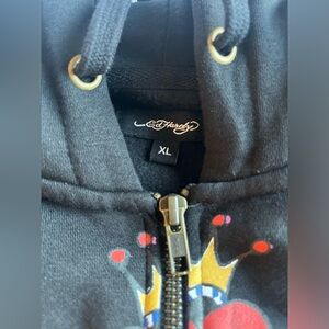 Ed hardy cropped sweater